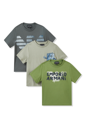 Kids Logo T-Shirt 3-Pack